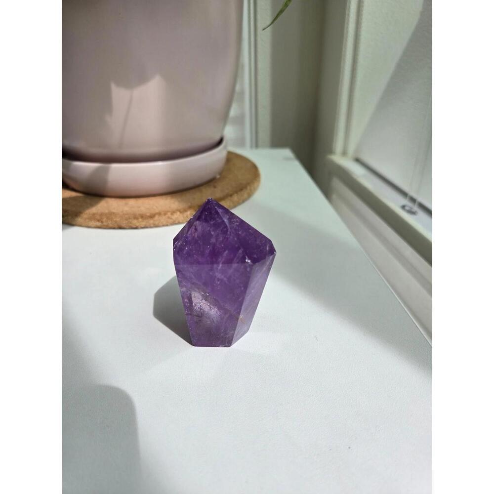High Quality Amethyst Free Form Point